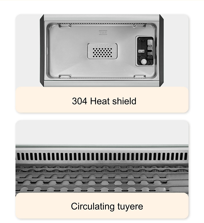 China Electric Indoor Smokeless Non-Stick BBQ Grill with Temperature ...