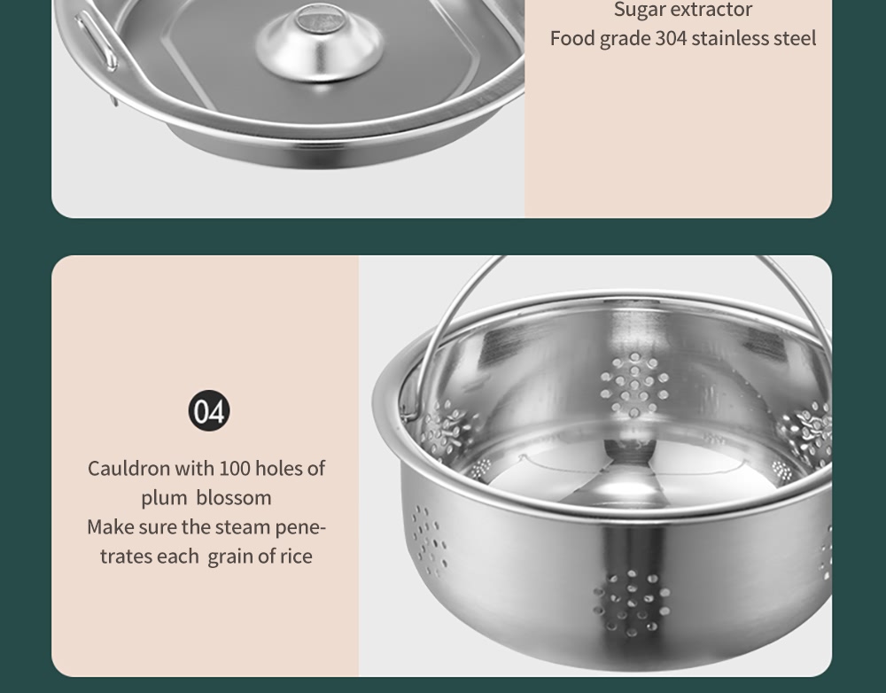 China 1.6L Low Sugar Rice Cooker factory and manufacturers Meiling