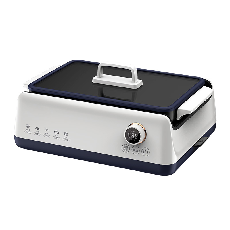 China Electric Smokeless Grill Indoor Removable Non Stick Grill Pan ...
