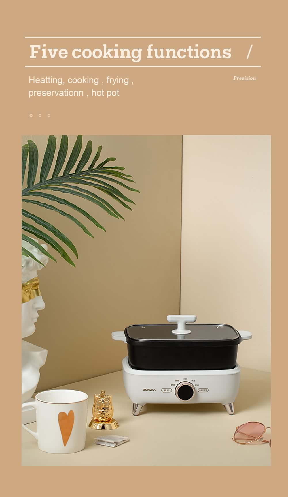 China Multifunctional cooking pot factory and manufacturers Meiling